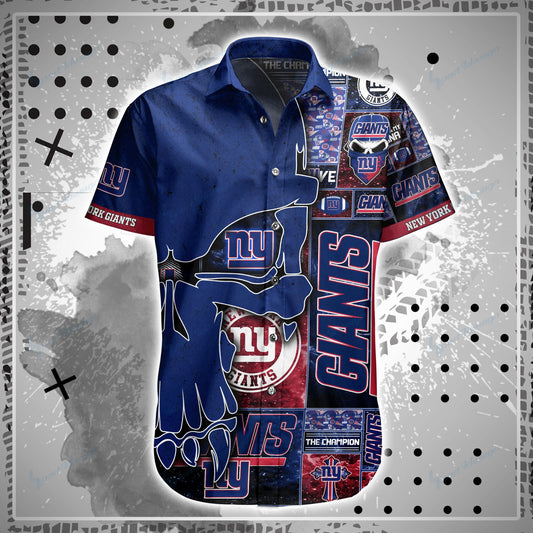 New York Giants Shirt and Shorts BG78