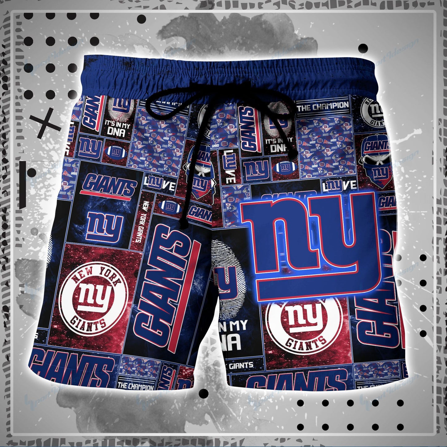 New York Giants Shirt and Shorts BG78