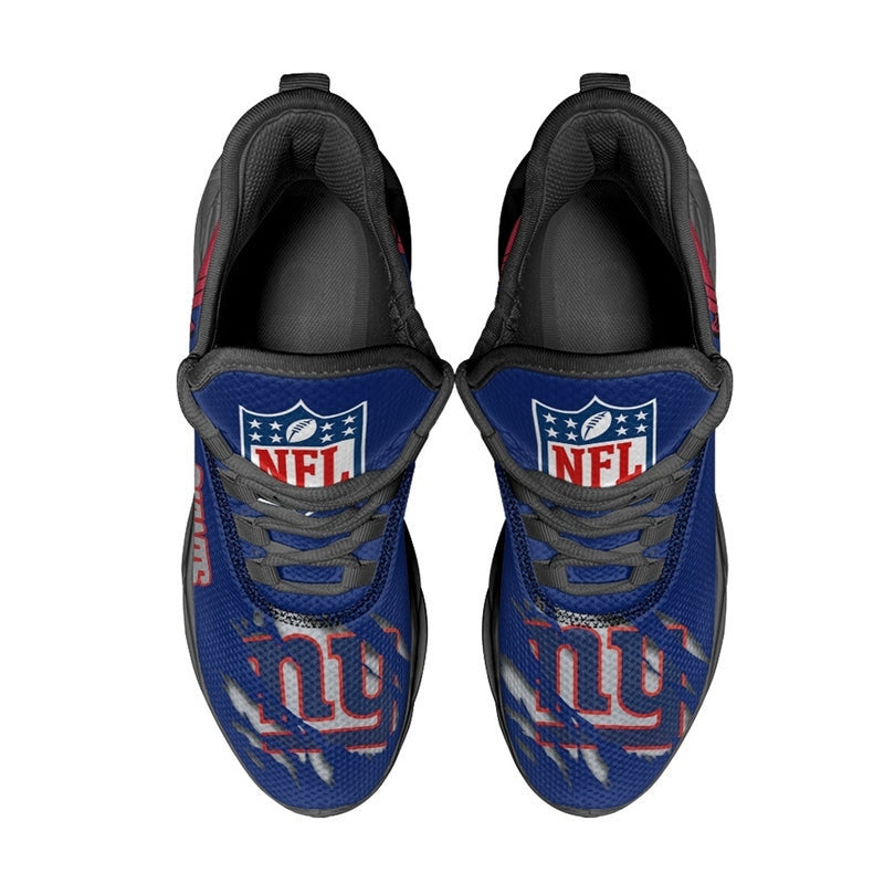 New York Giants Sneakers 3D Max Soul Shoes