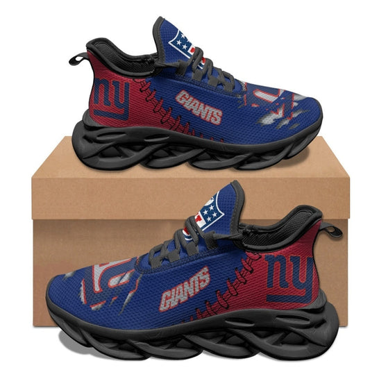 New York Giants Sneakers 3D Max Soul Shoes