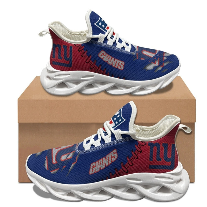 New York Giants Sneakers 3D Max Soul Shoes