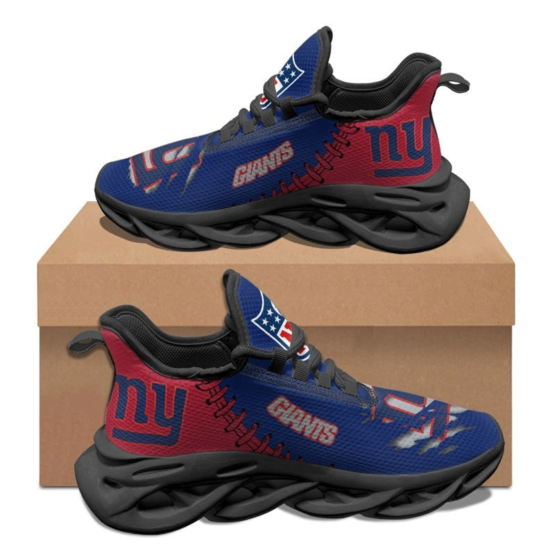New York Giants Sneakers 3D Max Soul Shoes