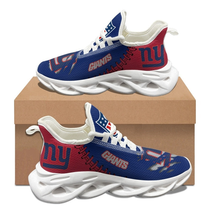 New York Giants Sneakers 3D Max Soul Shoes