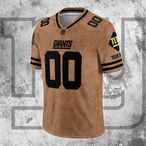 New York Giants Personalized V-neck Football Jersey Sport Gifts For Fan AZCVFJ088