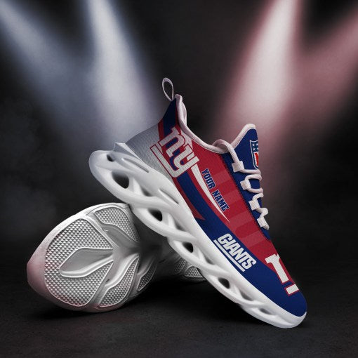 New York Giants Personalized Yezy Running Sneakers SPDMS807