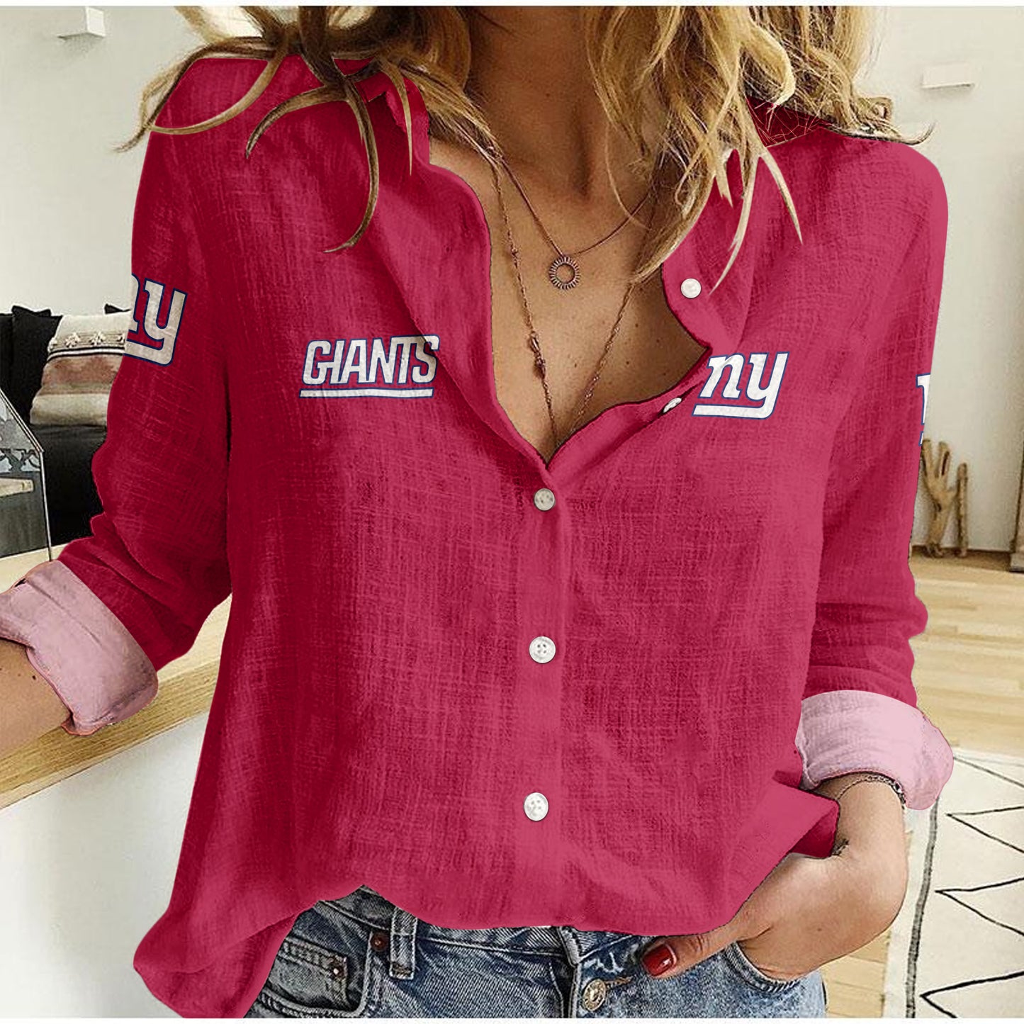 New York Giants Woman Shirt BG10