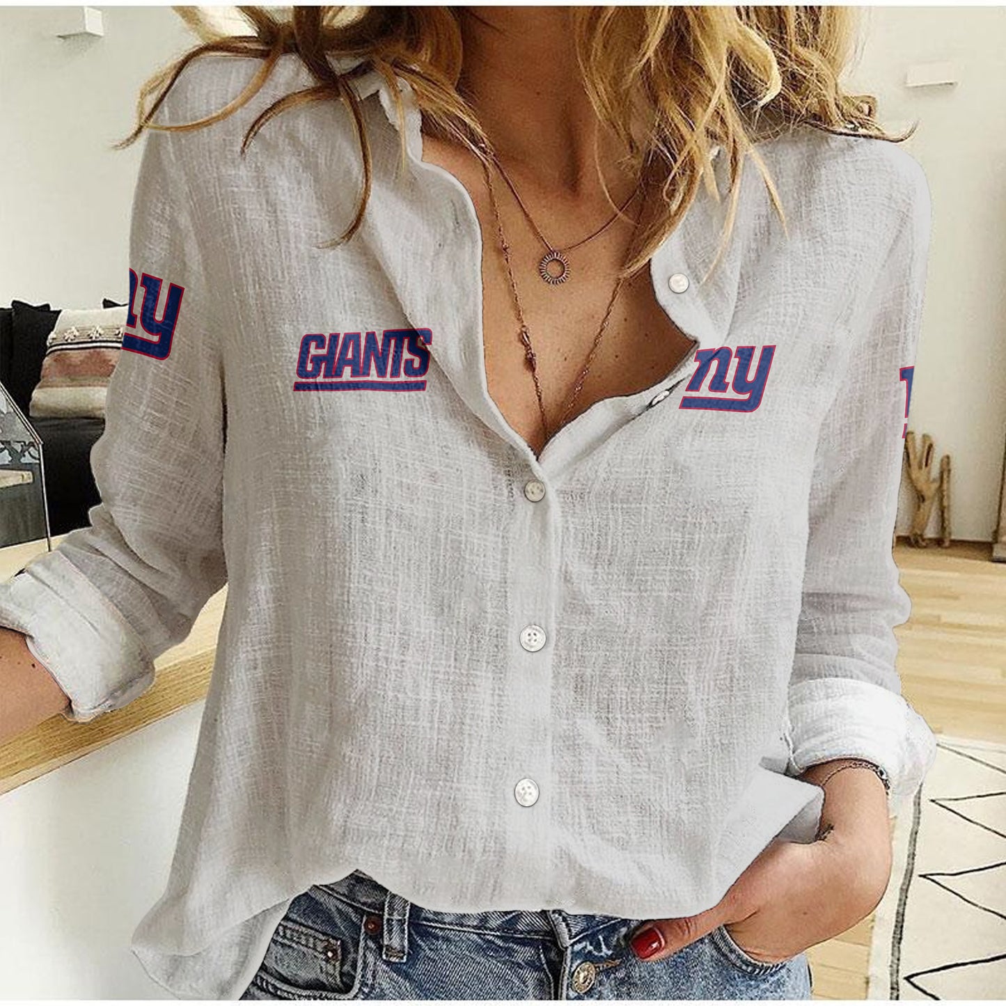 New York Giants Woman Shirt BG10