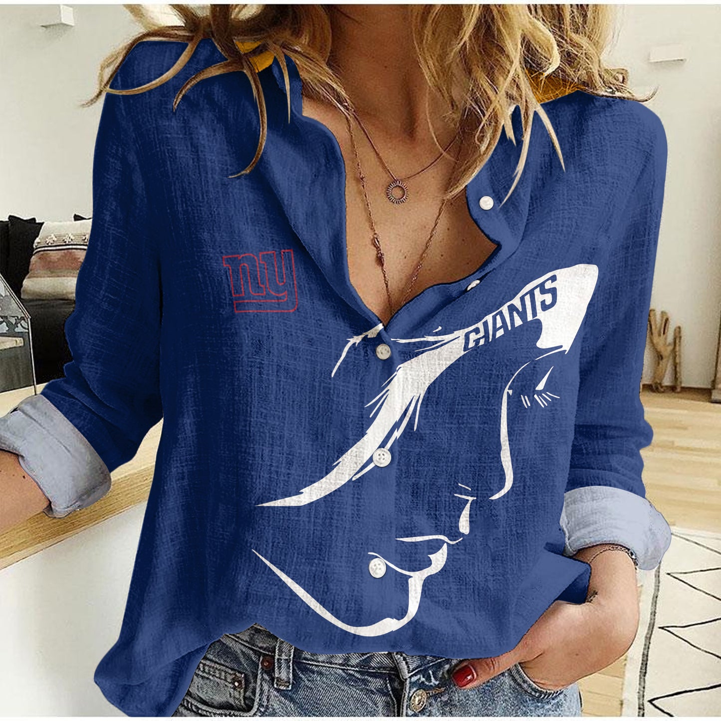 New York Giants Woman Shirt BG109