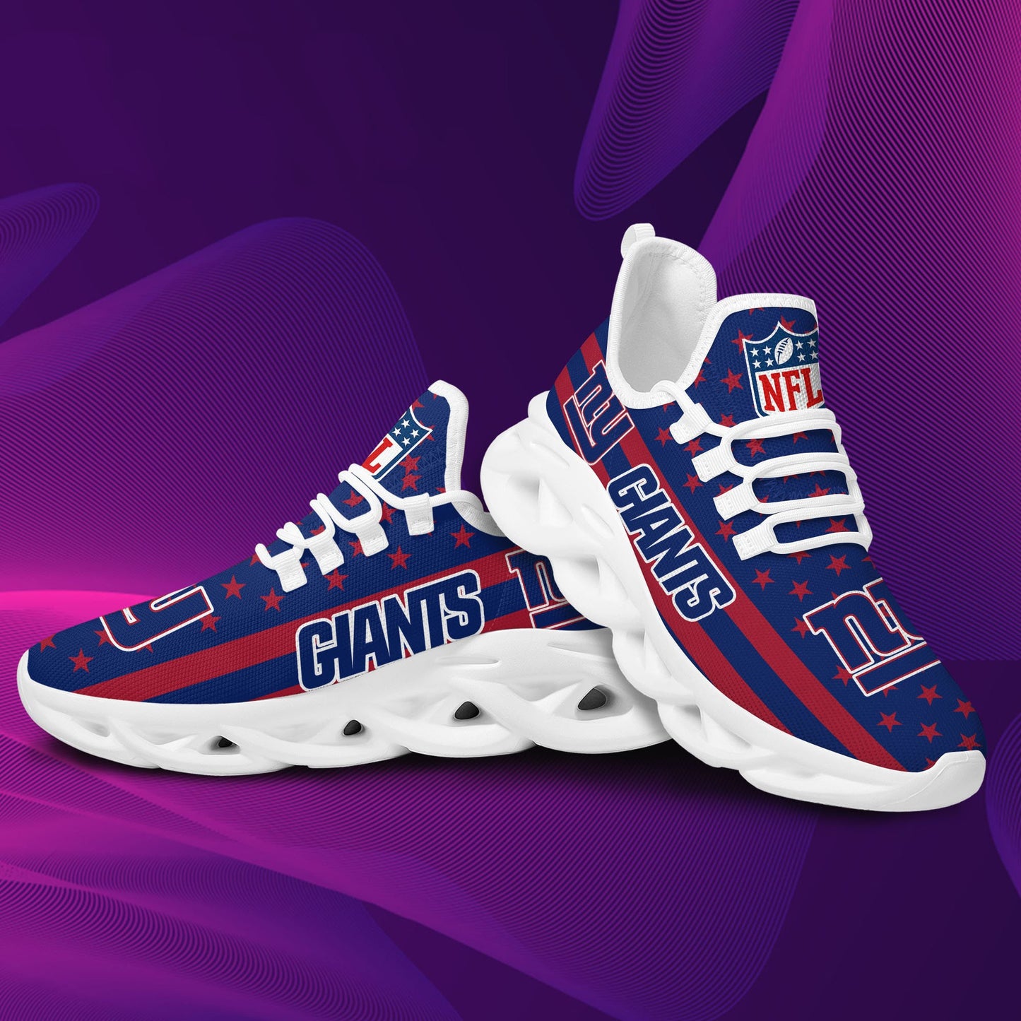New York Giants Yezy Running Sneakers 42