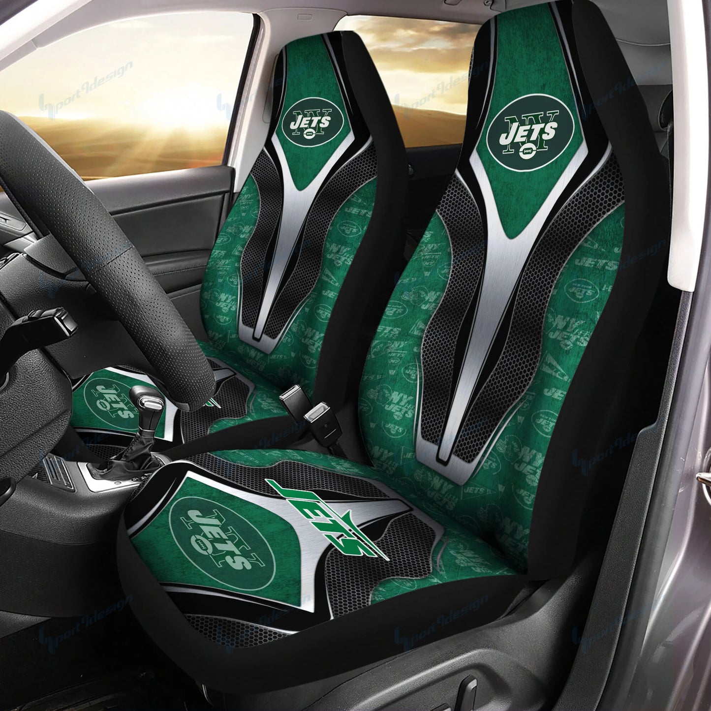 New York Jets Car Seat Covers BG46