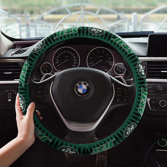 New York Jets Custom 3D Steering Wheel Cover 55