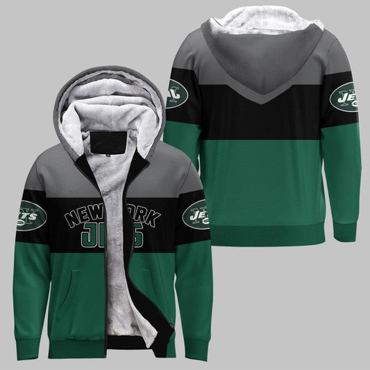 New York Jets Extreme Fleece 3D Hoodie