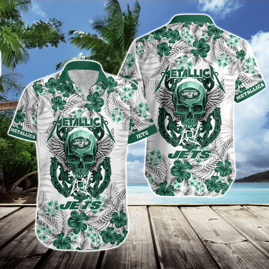 New York Jets Hawaii Shirt & Shorts BG342