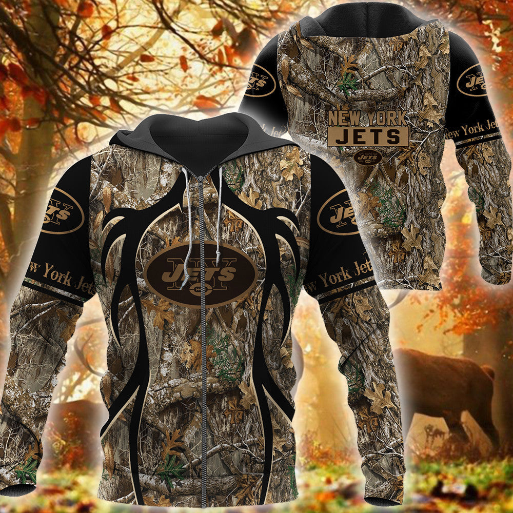 New York Jets Limited Edition All Over Print Hoodie Sweatshirt Zip Hoodie T shirt Unisex 902