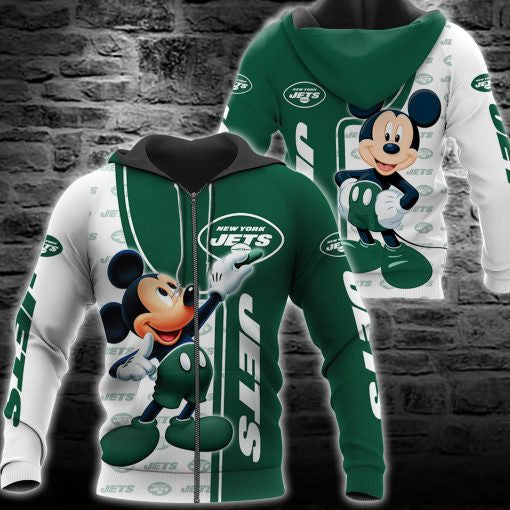 New York Jets Mickey All Over Printed 117