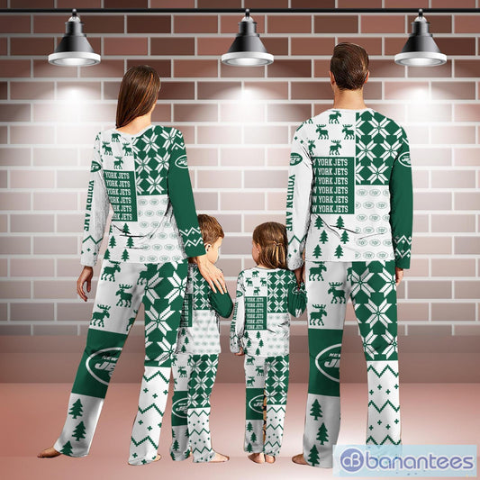 New York Jets Pajamas Christmas Gift For Family AZCPYZAM121