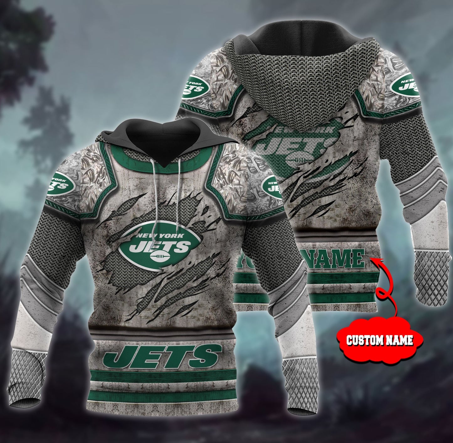 New York Jets Personalized All Over Printed 599
