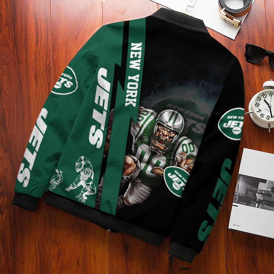 New York Jets Personalized Bomber Jacket BG535