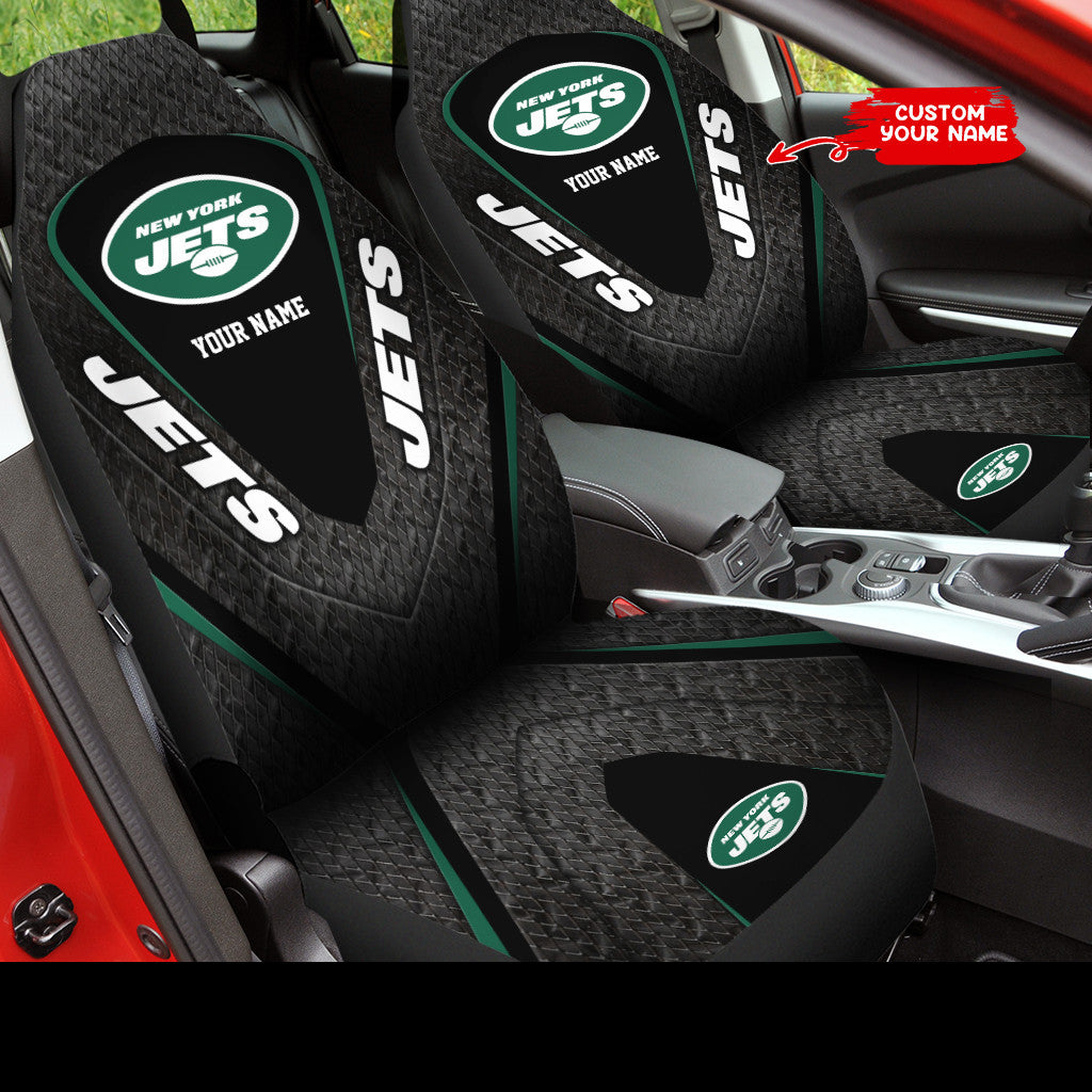 New York Jets Personalized Car Seat Covers BG231