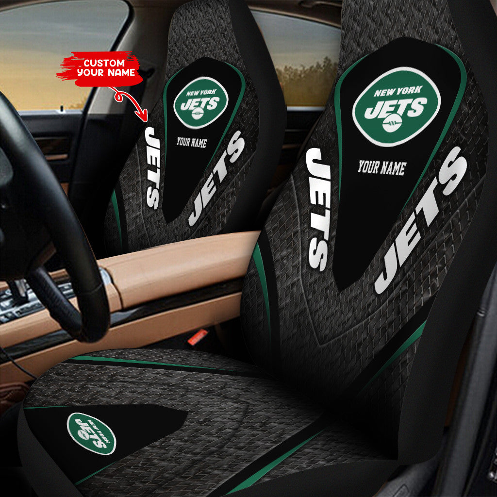 New York Jets Personalized Car Seat Covers BG231