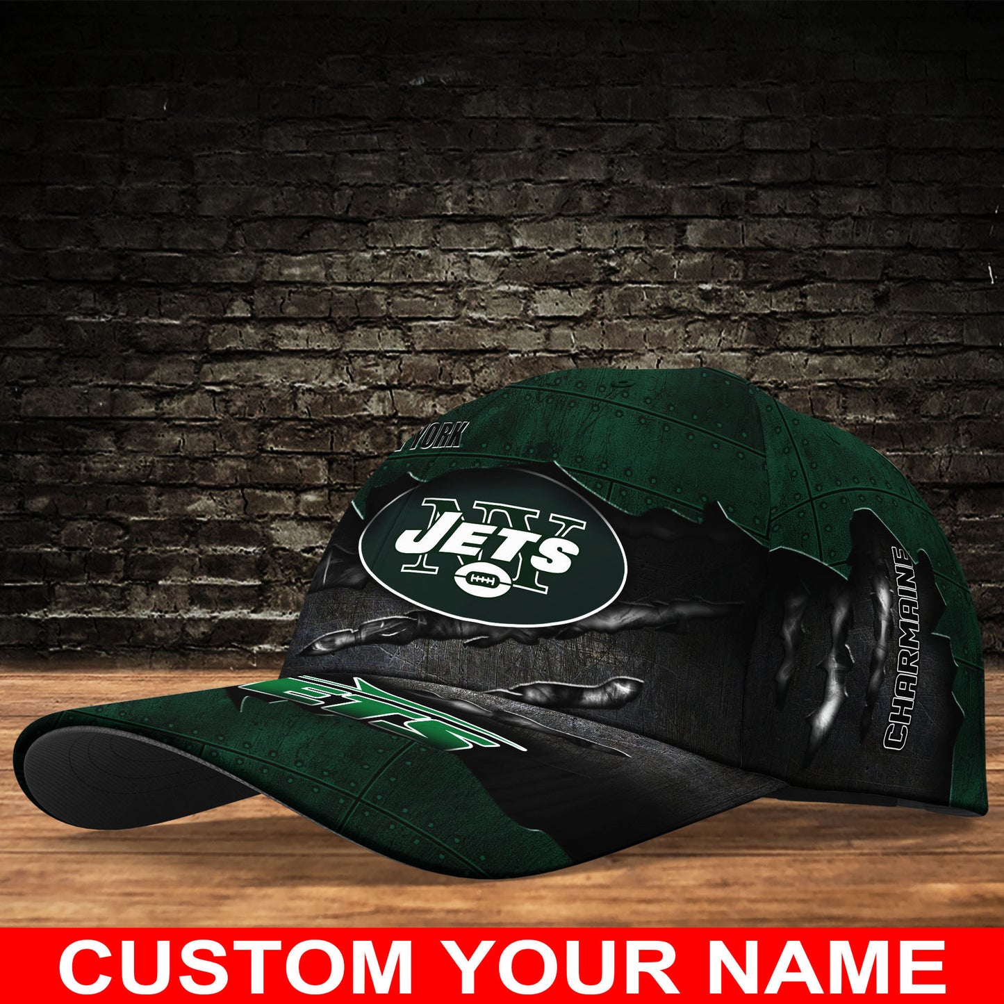 New York Jets Personalized Classic Cap BG313