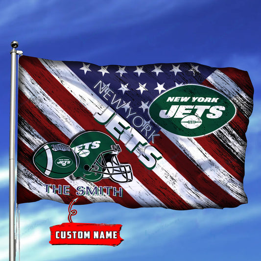 New York Jets Personalized Flag 156