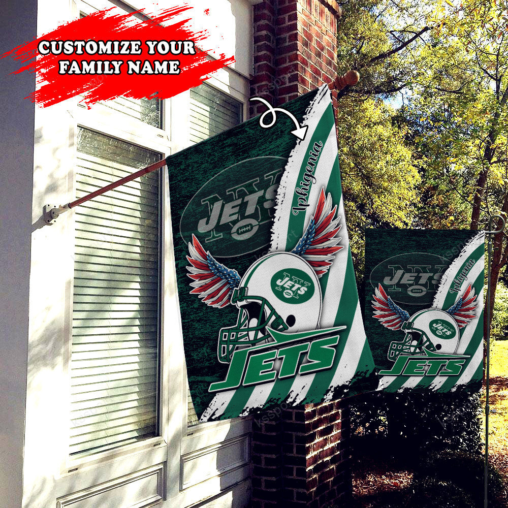 New York Jets Personalized Flag 465