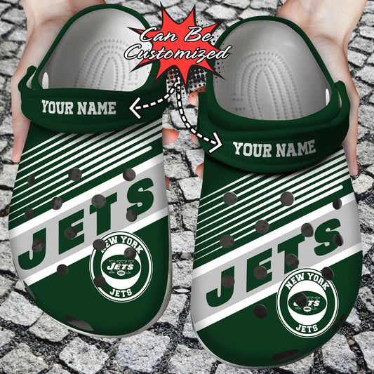 New York Jets Personalized Limited Clog BG03