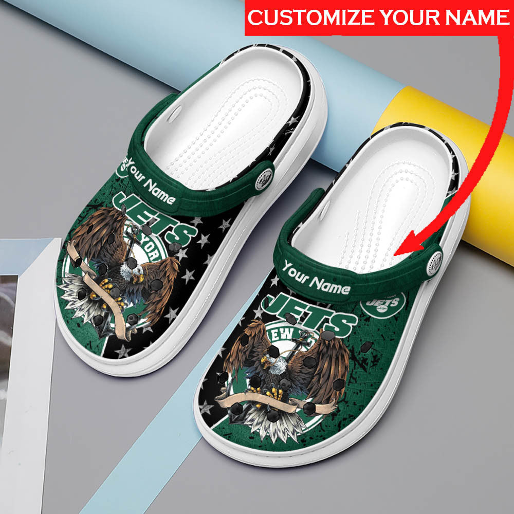 New York Jets Personalized Limited Clog BG106