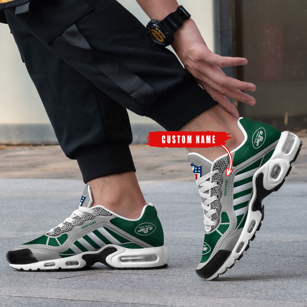 New York Jets Personalized Plus T-N Youth Sneakers BG159