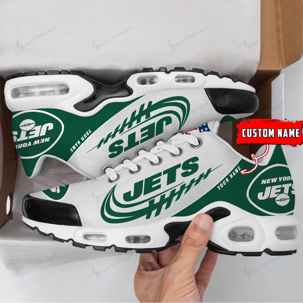 New York Jets Personalized Plus T-N Youth Sneakers BG22