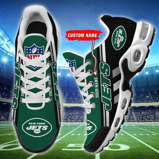 New York Jets Personalized Plus T-N Youth Sneakers BG72