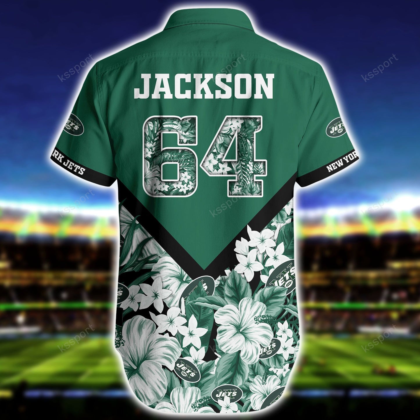 New York Jets Personalized Shirt and Shorts BG292