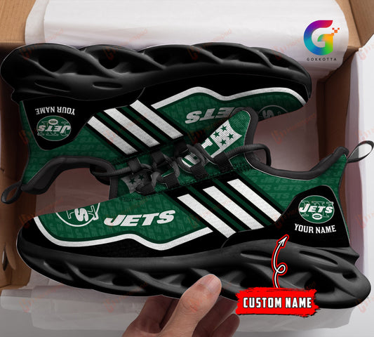 New York Jets Personalized Yezy Running Sneakers 134