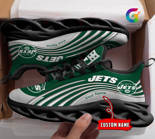New York Jets Personalized Yezy Running Sneakers 171