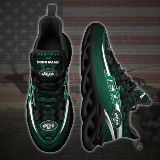 New York Jets Personalized Yezy Running Sneakers 99