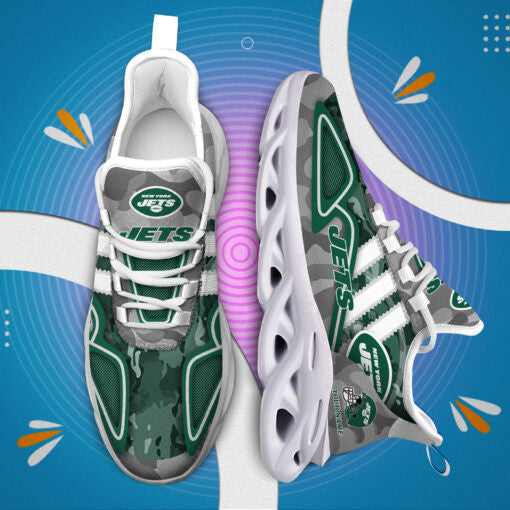 New York Jets Personalized Yezy Running Sneakers BB253