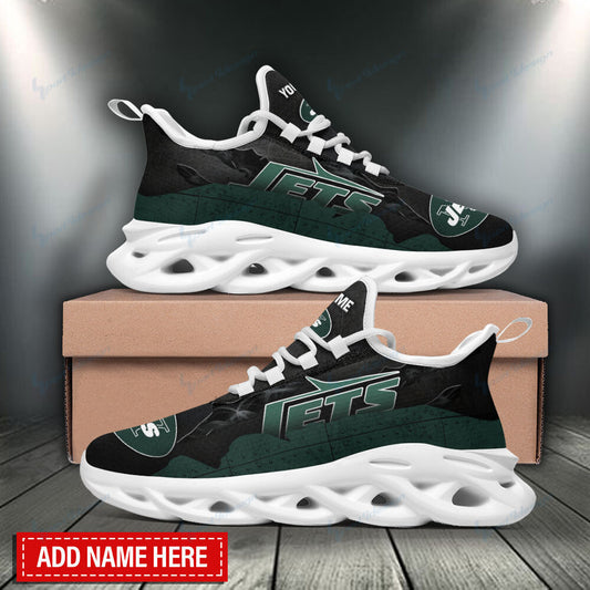 New York Jets Personalized Yezy Running Sneakers BB886