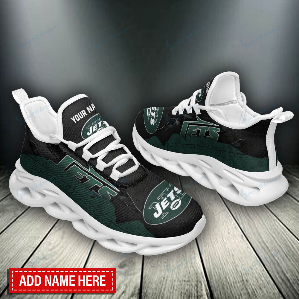 New York Jets Personalized Yezy Running Sneakers BB886