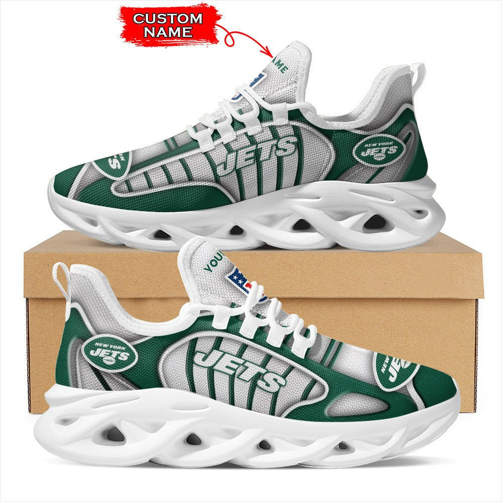 New York Jets Personalized Yezy Running Sneakers BG161