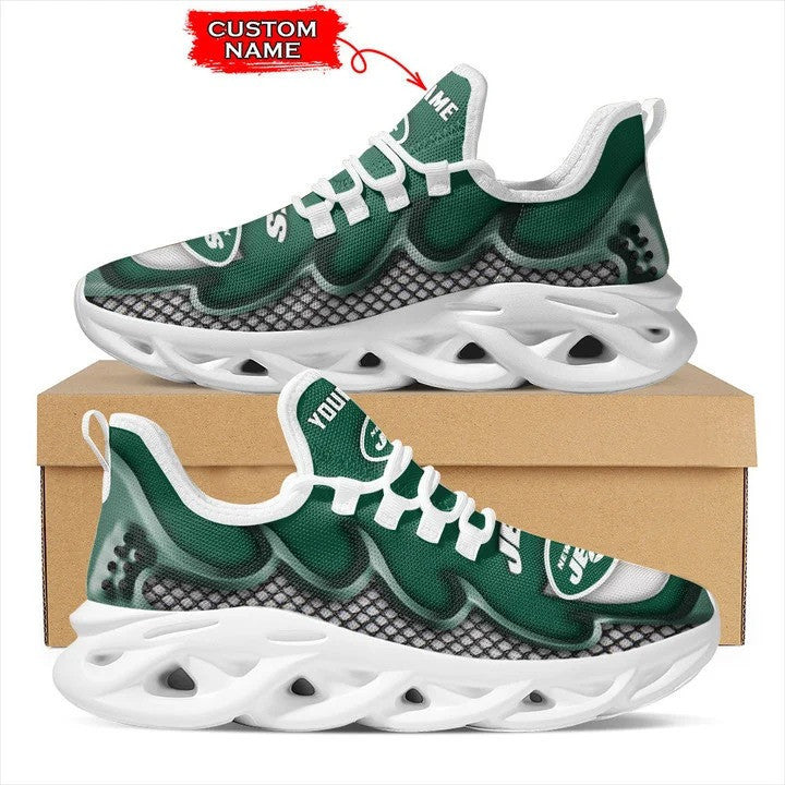 New York Jets Personalized Yezy Running Sneakers BG397