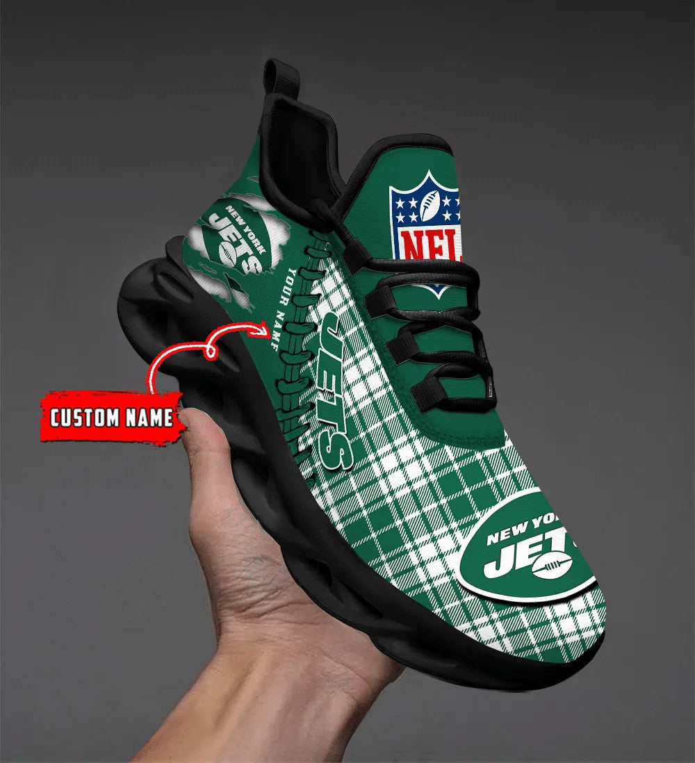 New York Jets Personalized Yezy Running Sneakers SPD299