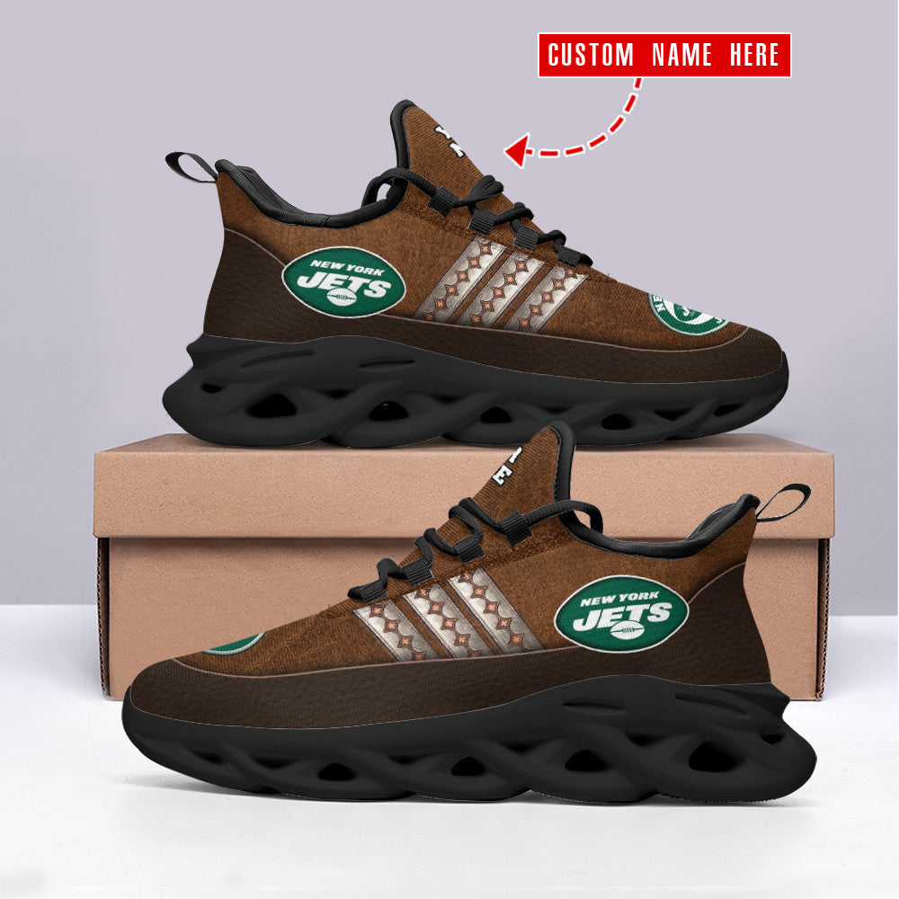 New York Jets Personalized Yezy Running Sneakers SPD321