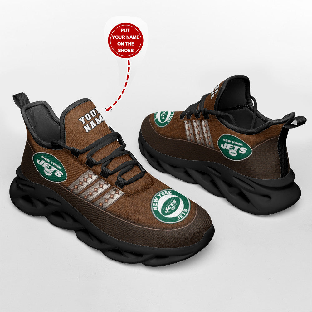 New York Jets Personalized Yezy Running Sneakers SPD321