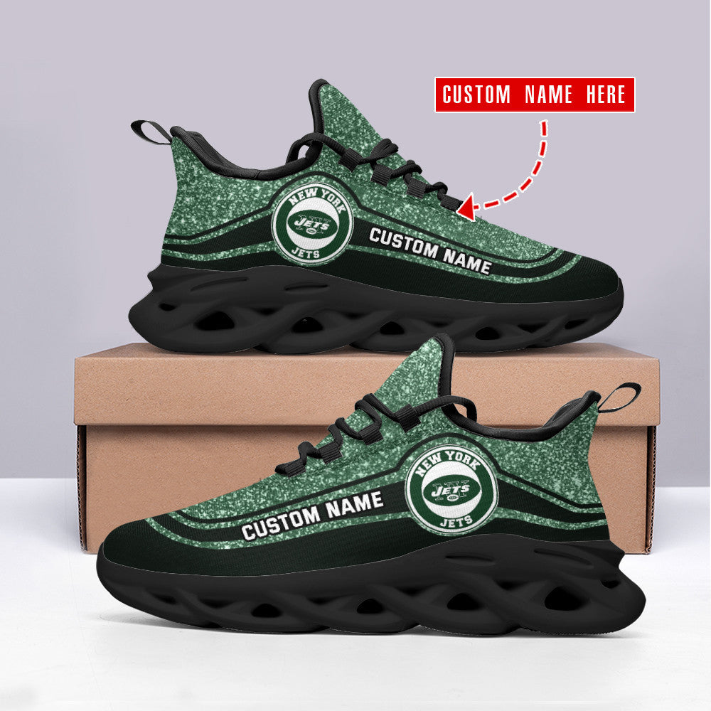 New York Jets Personalized Yezy Running Sneakers SPD335