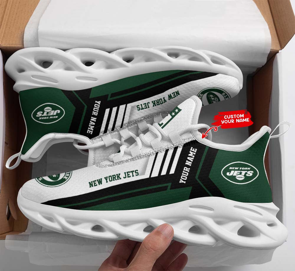 New York Jets Personalized Yezy Running Sneakers SPD403