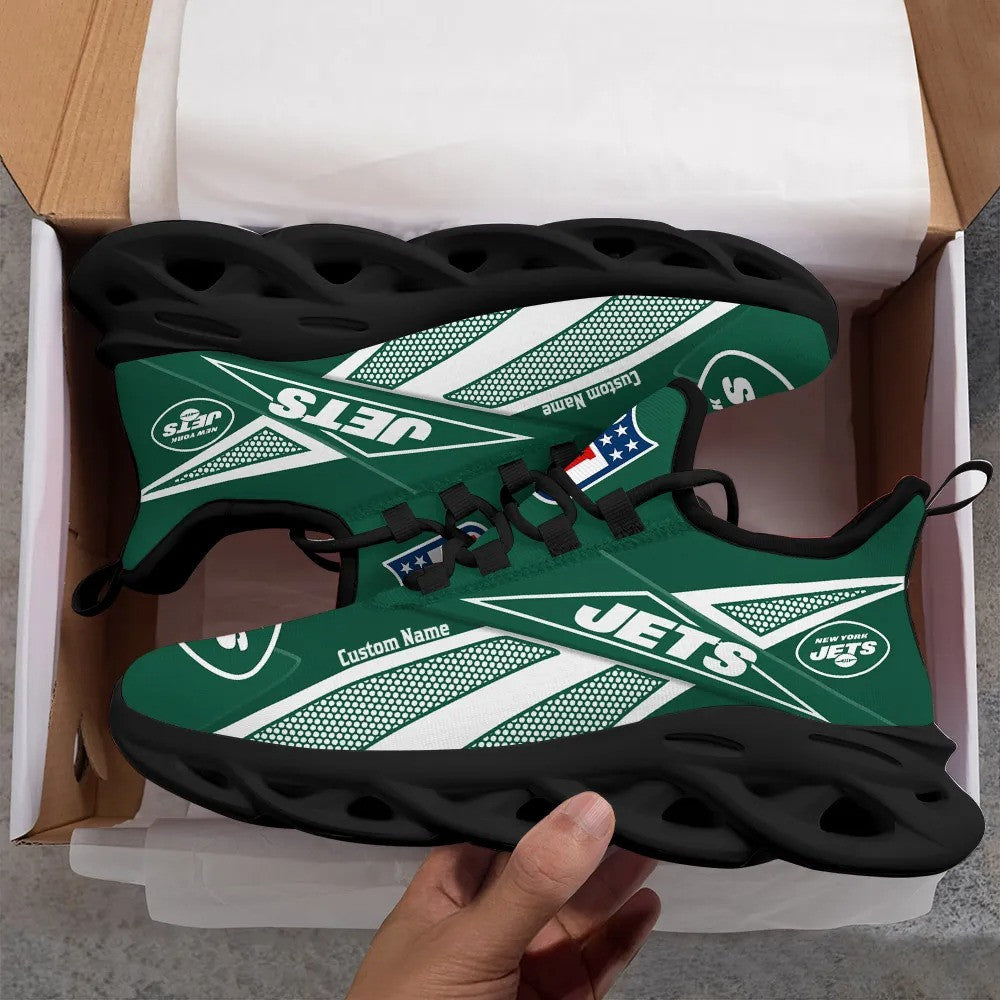 New York Jets Personalized Yezy Running Sneakers SPD537