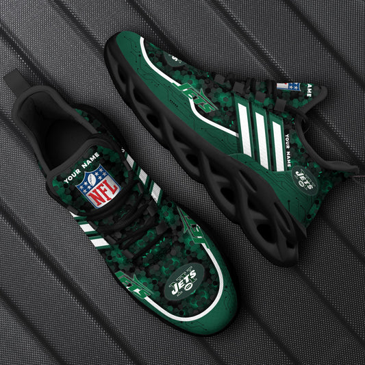 New York Jets Personalized Yezy Running Sneakers SPD663