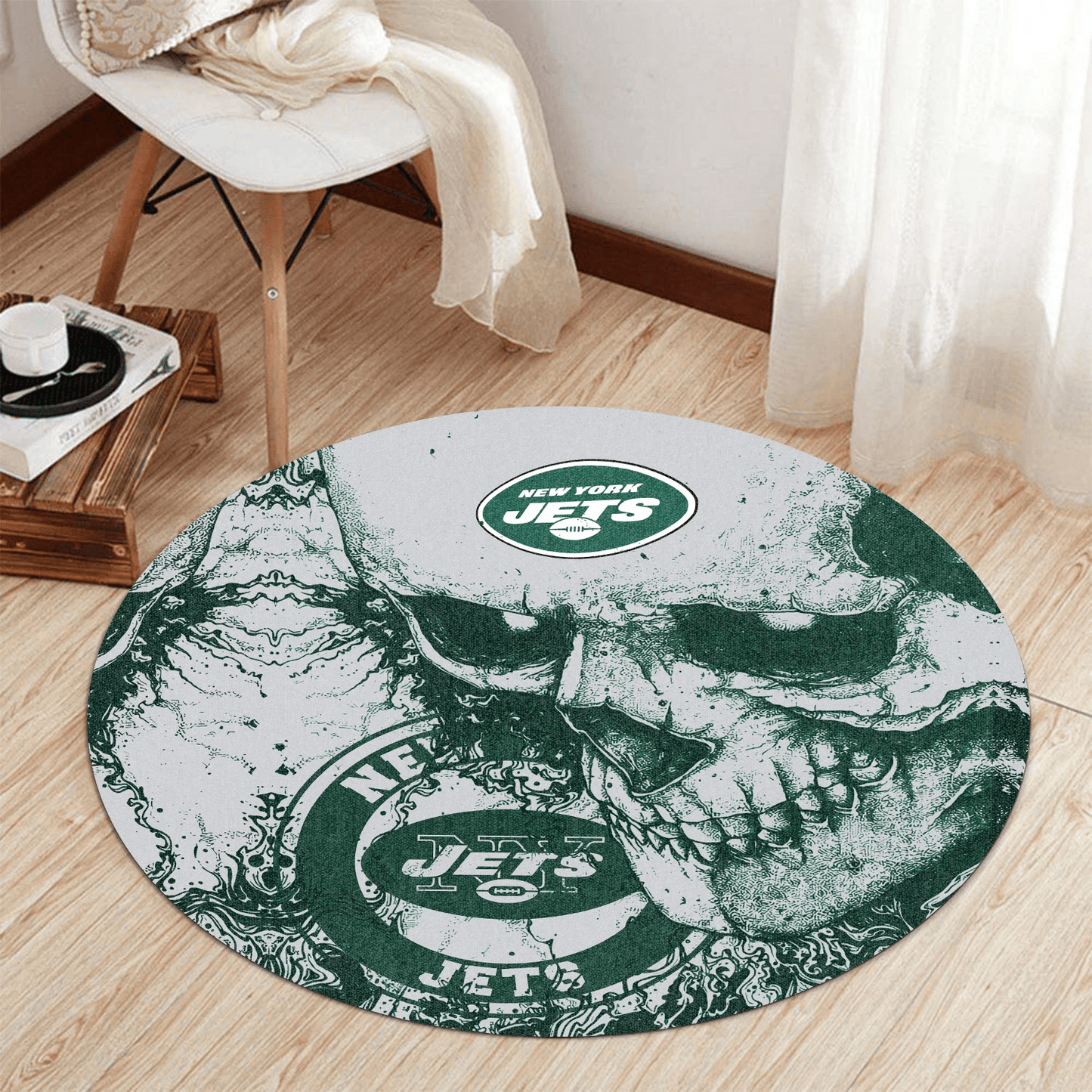 New York Jets Round Rug 212