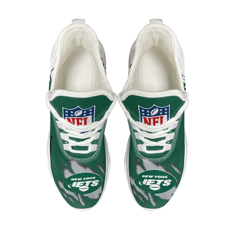 New York Jets Sneakers 3D Max Soul Shoes